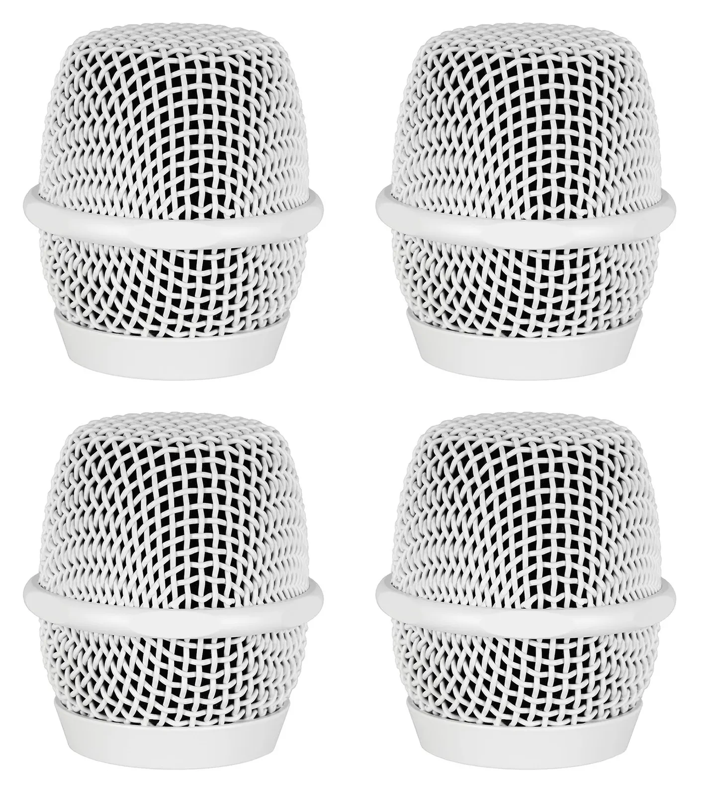 (4) Se Electronics V7 MG WHITE Mic Grilles for V7 Microphones