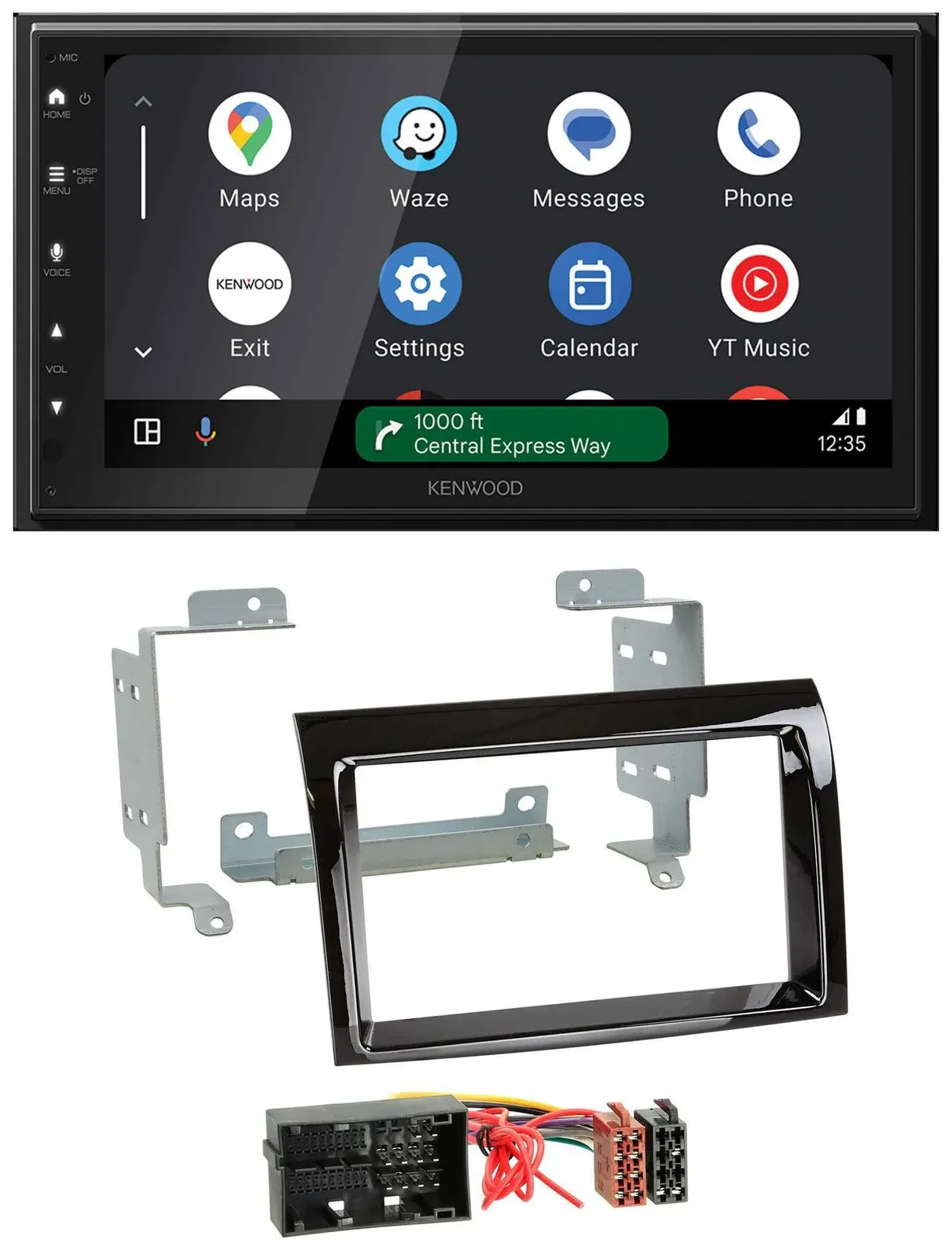 Kenwood DAB Bluetooth USB MP3 2DIN Autoradio für Fiat Ducato Peugeot Boxer Citro