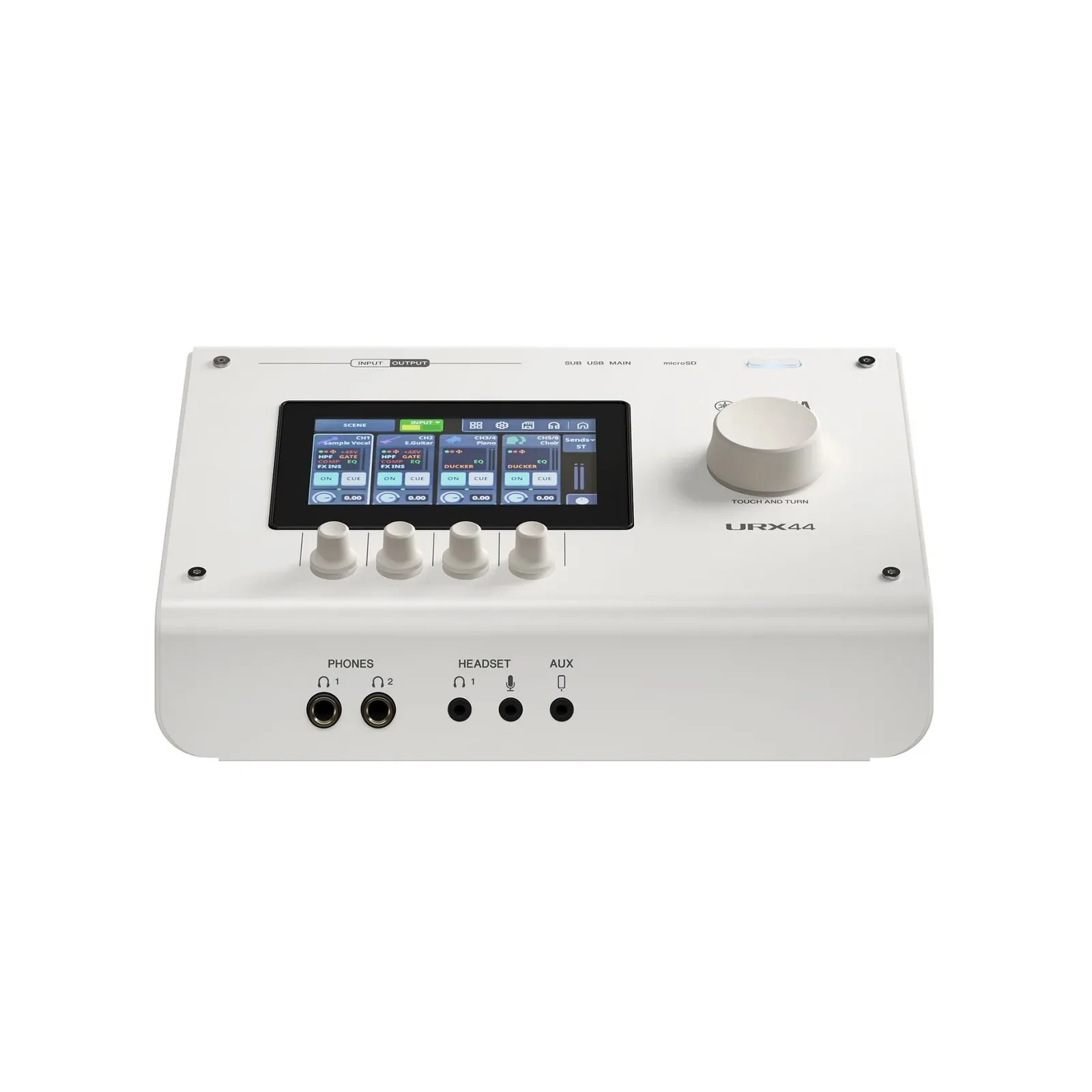 Б/У Аудиоинтерфейс Yamaha URX44 USB-C белый