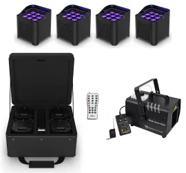 Комплект светового оборудования Chauvet DJ Freedom Par H9 IP X4+ROCKHAZE 1000 V2