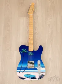 Электрогитара Fender Japan Art Canvas Esquire S Hiroshi Nagai No 1 w/case Japan 2022