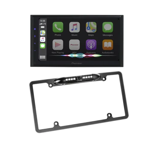 Pioneer DMH-WC5700NEX 6.8” Touchscreen Receiver + License Plate Camera