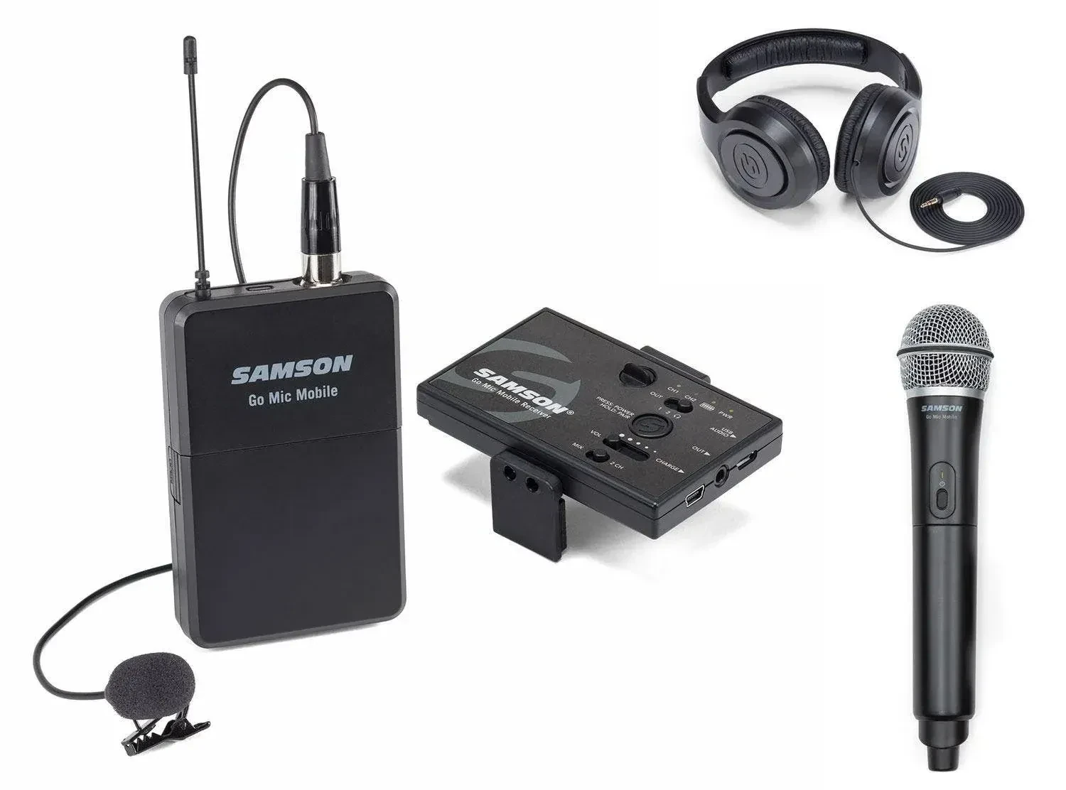 Samson Go Mic Mobile Combo Smartphone Wireless System