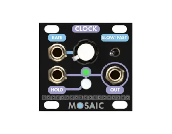 Модульный студийный синтезатор Mosaic Clock Eurorack Module