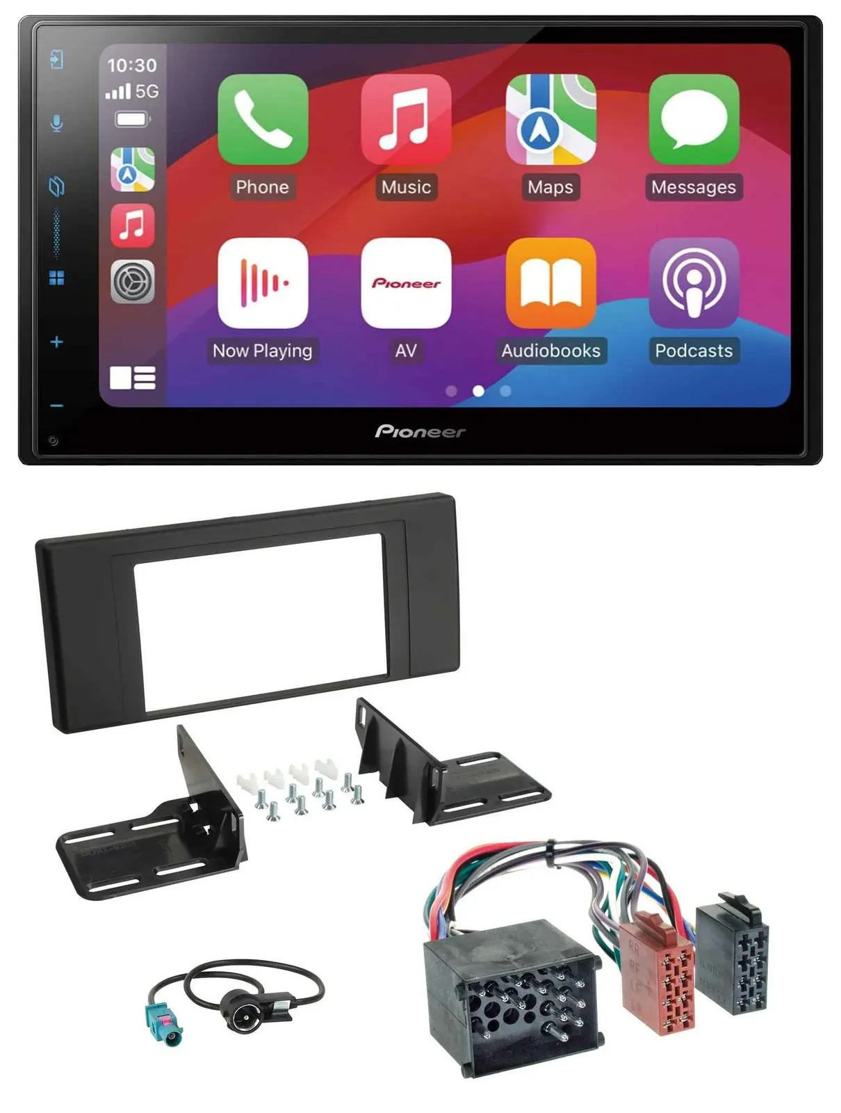 Pioneer DAB USB MP3 Bluetooth 2DIN Autoradio für BMW X5 (E53 2000 2002)