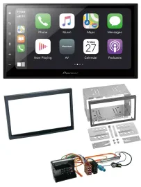 Pioneer MP3 Bluetooth DAB 2DIN USB Autoradio für Peugeot 207 307 Expert Partner