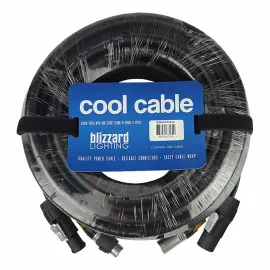 Blizzard Lighting DMXPCT-50 50 FT IP Rated 3-Pin DMX Combo Cable