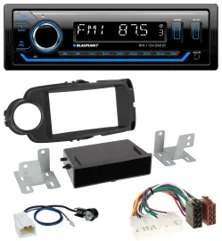 Blaupunkt Bluetooth USB DAB MP3 Autoradio für Toyota Yaris (11-14) - schwarz