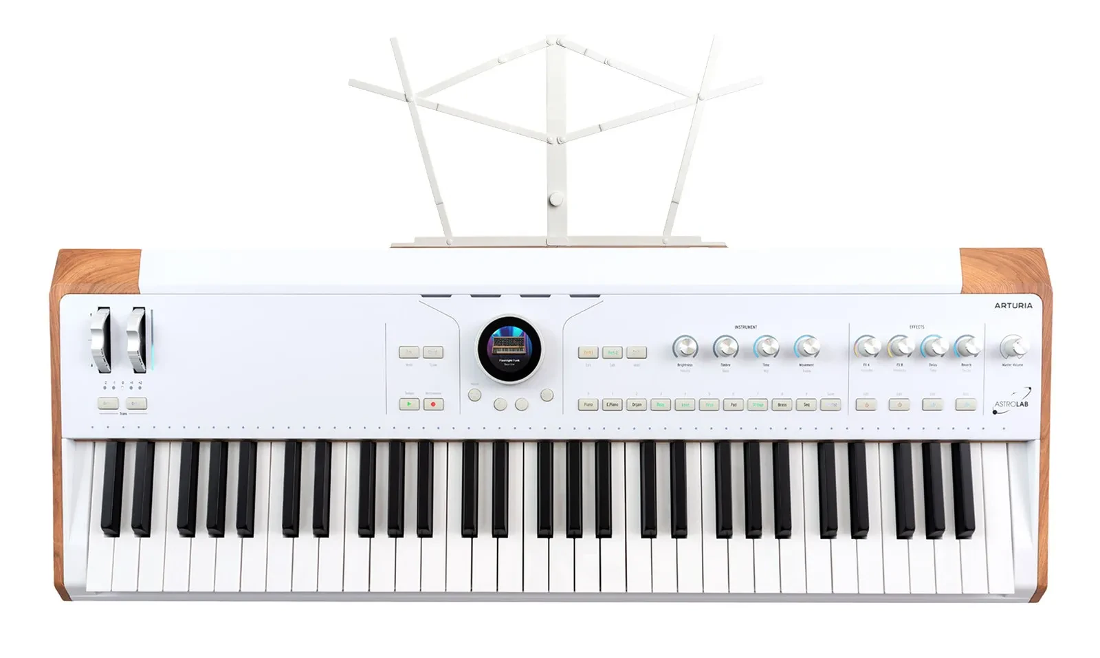 Синтезатор цифровой Arturia ASTROLAB 61-Key, MIDI DIN I/O, USB-C, с пюпитром, с ПО