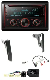 Автомагнитола Pioneer 2DIN DAB Bluetooth USB CD для Toyota Yaris 2007–2010