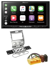 Pioneer 2DIN MP3 USB DAB DVD Bluetooth Autoradio für Ford Ranger 2AB 2007 2011