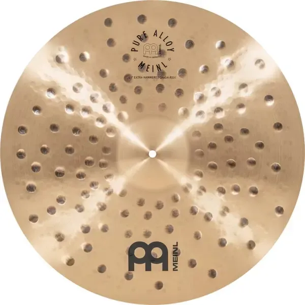 Тарелка барабанная MEINL 22" Pure Alloy Extra Hammered Crash-Ride