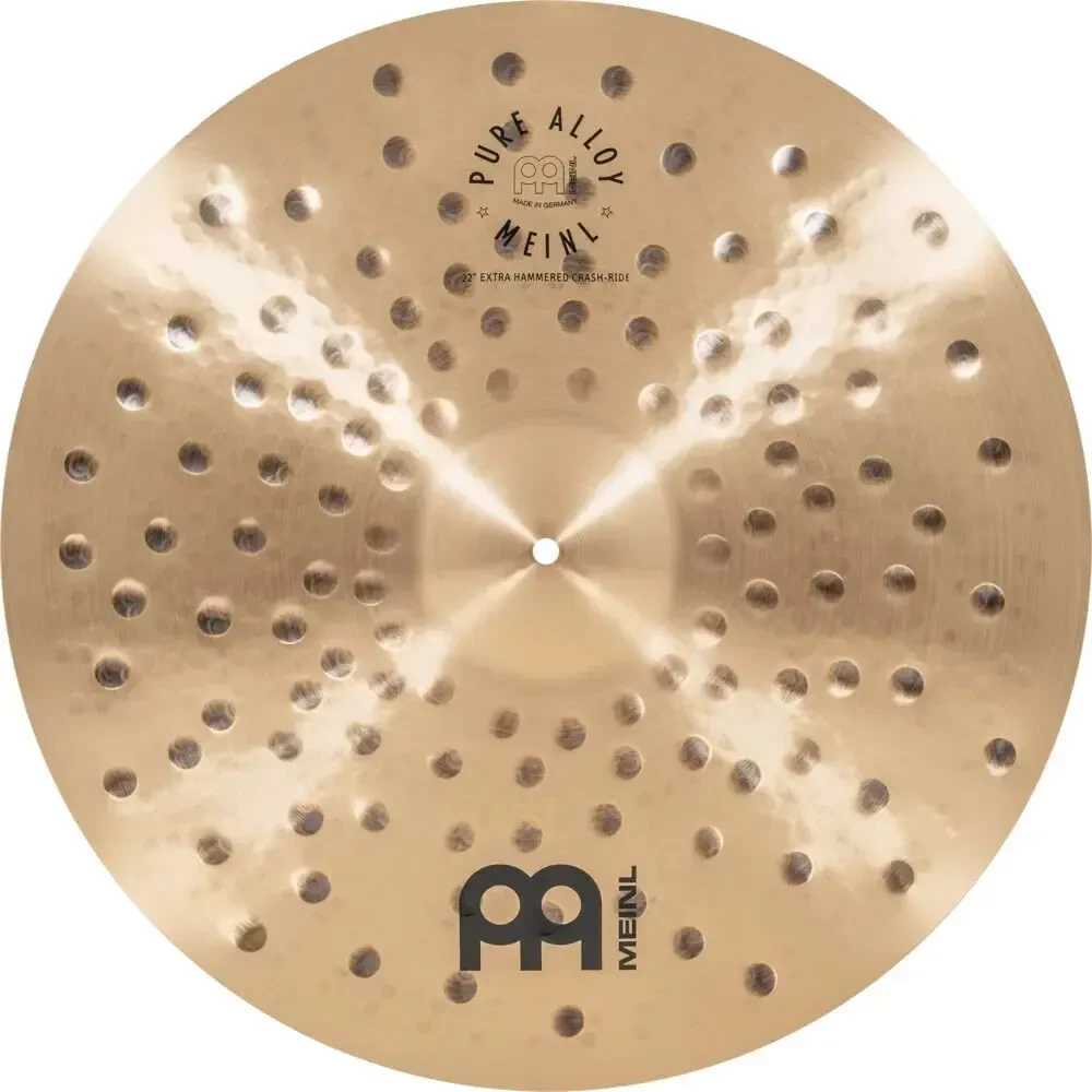 Тарелка барабанная MEINL 22" Pure Alloy Extra Hammered Crash-Ride