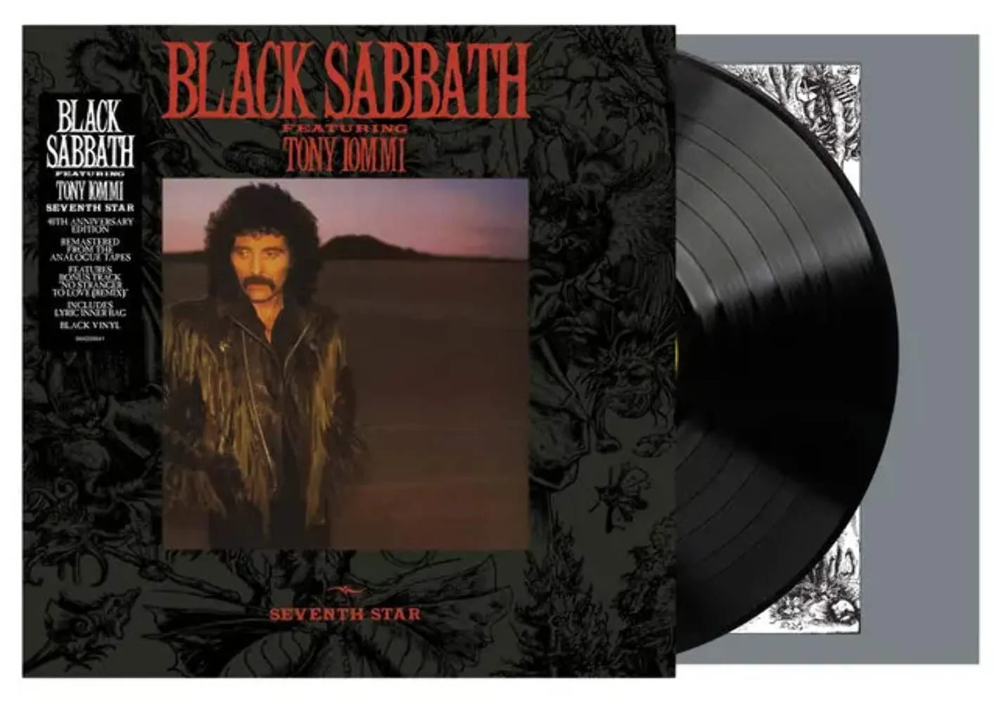 Виниловая пластинка Black Sabbath – Seventh Star (Релиз 1986)