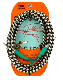 Кабель инструментальный Henry Heller HEB10-09 10 ft (3.05 м) 1/4" Jack–Jack тканевая оплётка, цвет камуфляжный твид