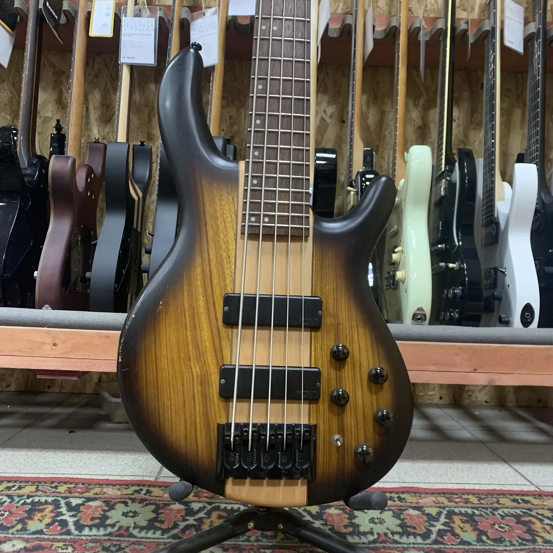 Бас-гитара Cort C5 Plus OVMH Antique Brown Burst 2020's