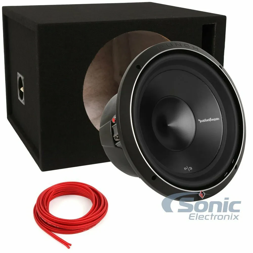 Автомобильный сабвуфер Rockford Fosgate P3D2-12 12" 600W в фазоинверторном корпусе