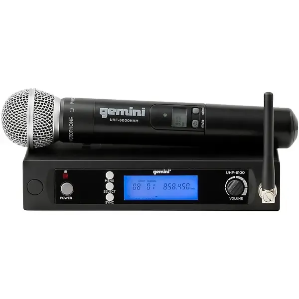 Микрофонная радиосистема Gemini UHF-6100M Single Handheld Wireless System
