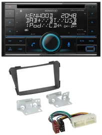 Kenwood CD 2DIN DAB USB MP3 Bluetooth Autoradio für Hyundai i40 Typ VF ab 2016 s