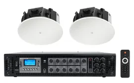 Потолочная акустика JBL Control 426LP+RCS180-6 6.5" Low Profile, 70V (набор, пара) с усилителем