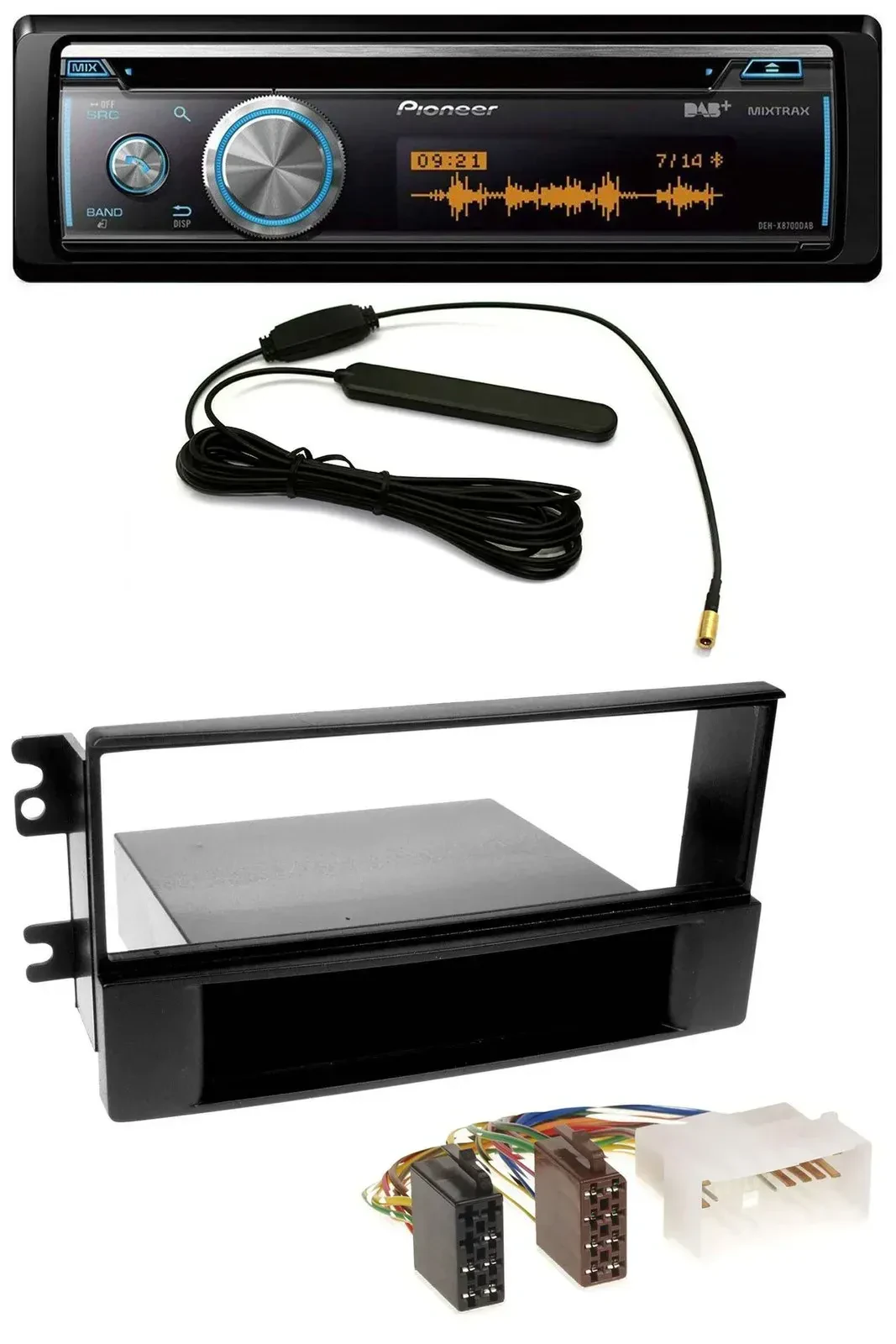 Автомагнитола для Kia Sportage Pioneer CD, USB, Bluetooth, DAB, MP3