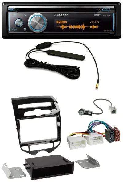 Pioneer CD USB Bluetooth DAB MP3 Autoradio für Hyundai ix20 ab 10 autom. Klima