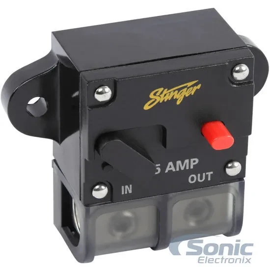 Stinger SGP901351 135 Amp Circuit Breaker w/ Push Button Reset/Kill Switch