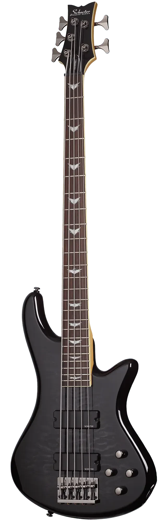 Бас-гитара Schecter Stiletto Extreme-5 See-Thru Black