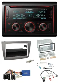 Pioneer 2DIN DAB Lenkrad Bluetooth USB CD Autoradio für Alfa Romeo Mito 13-18 95