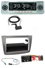 Dietz Bluetooth USB MP3 DAB Autoradio für Alfa Romeo Mito ab 14 955 silber