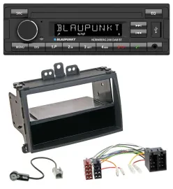 Blaupunkt USB DAB MP3 Bluetooth Autoradio für Hyundai i20 08-11 Rubber-Touch Abl