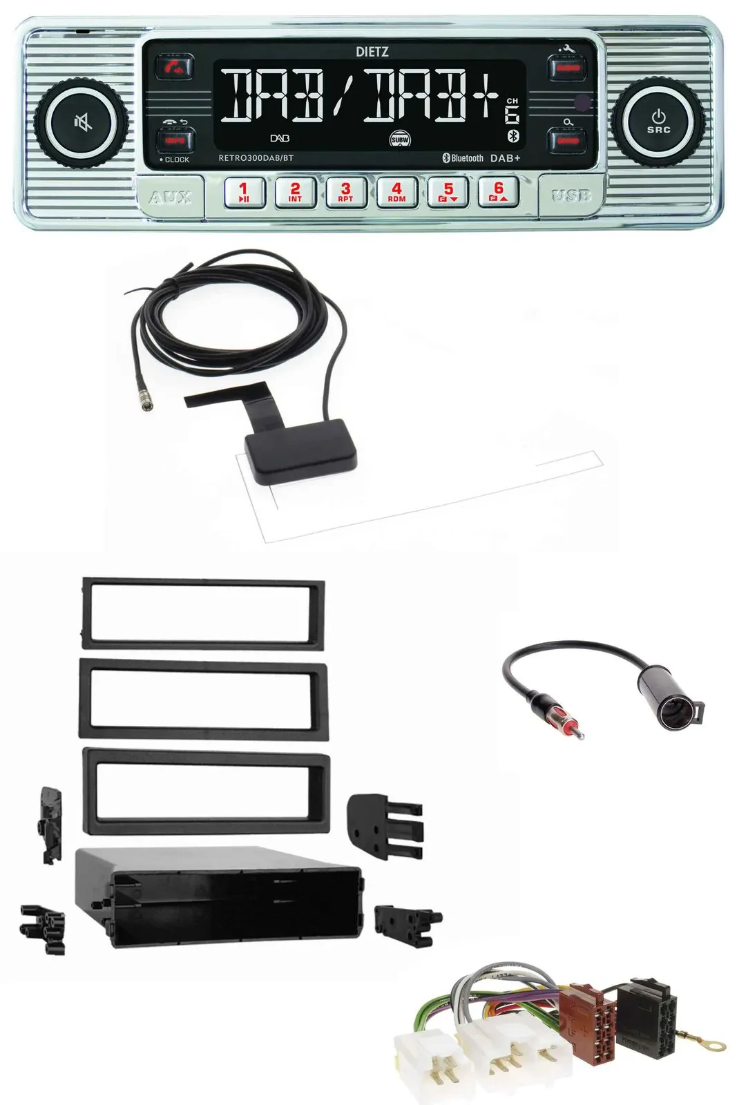 Автомагнитола для Nissan 200 SX/240 SX Dietz Bluetooth USB MP3 DAB