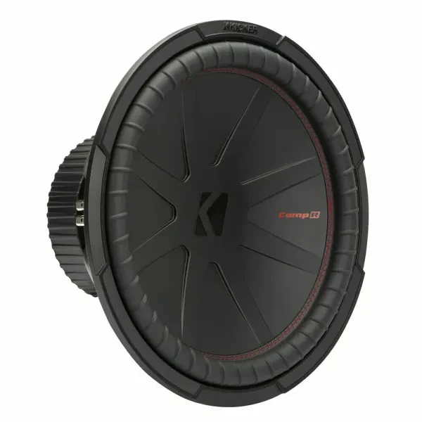 Kicker 48CWR154 Comp R Series 800W RMS 15" Dual 4 ohm Car Audio Subwoofer