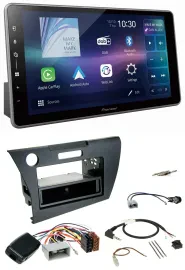 Автомагнитола для Honda CR-Z 2010–2013 Pioneer Bluetooth, USB, DAB, поддержка кнопок на руле