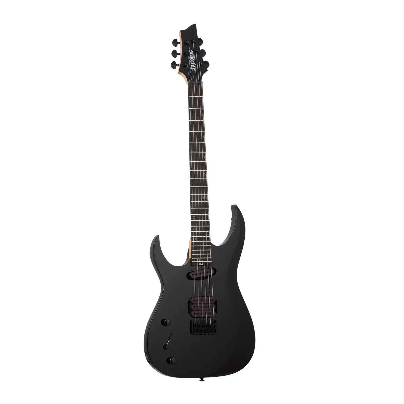 Schecter Sunset 6 Triad 6 String Electric Guitar Left Handed Gloss Black