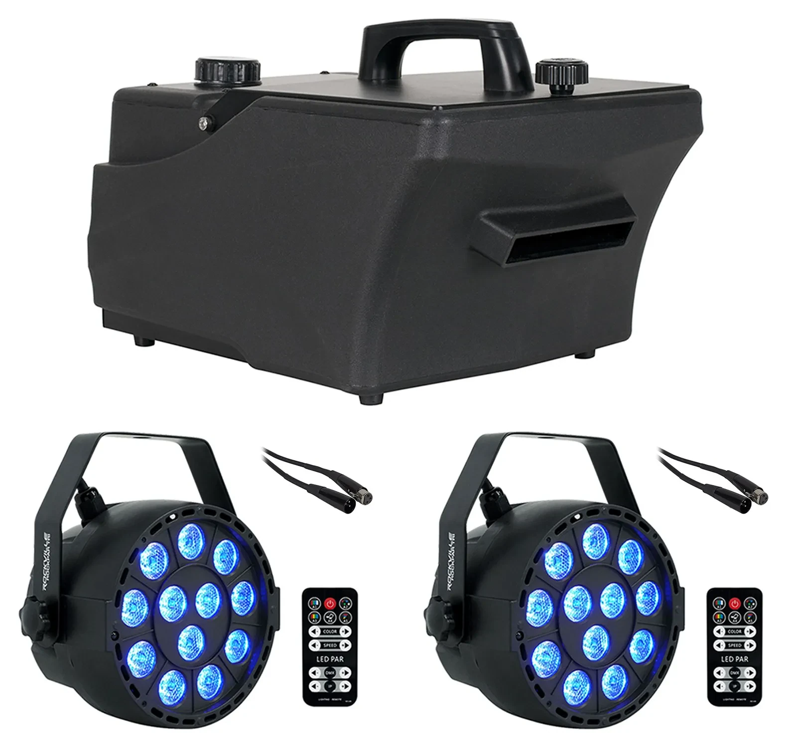 Дым-машина American DJ ENTOUR CHILL DMX, низкий туман, с пультом (набор, 2 PAR-светильника)