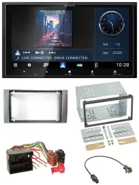Kenwood Bluetooth 2DIN USB DAB MP3 Autoradio für Ford Galaxy Focus C-Max S-Max 0