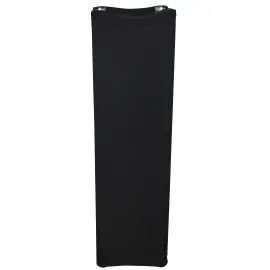 ProX 3.28FT Black Scrim Lycra Fabric Box Truss Decor Sleeve Cover w Pouch