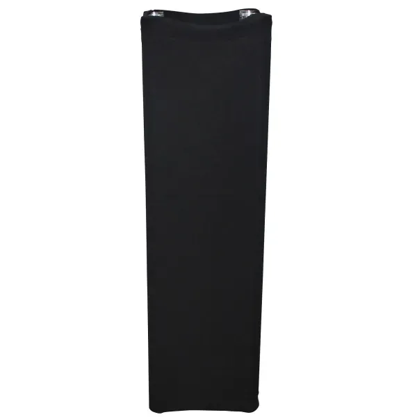 ProX 3.28FT Black Scrim Lycra Fabric Box Truss Decor Sleeve Cover w Pouch