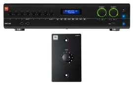 JBL VMA2120 2-Channel/Restaurant 120W Bluetooth Amplifier+Black Wall Controller