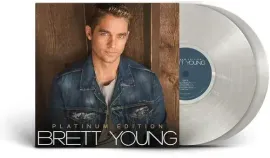 Виниловая пластинка Brett Young - Brett Young [New Vinyl LP] Colored Vinyl, Platinum Ed, Smoke