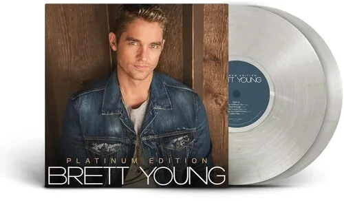 Виниловая пластинка Brett Young - Brett Young [New Vinyl LP] Colored Vinyl, Platinum Ed, Smoke