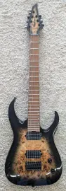 Jackson Pro Series Signature Misha Mansoor Juggernaut HT7P, BlackBurst Burl