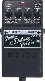 Педаль эффектов для электрогитары Boss FDR-1 Fender '65 Deluxe Reverb Pedal