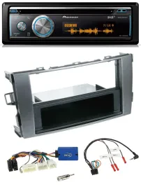 Автомагнитола для Toyota Auris (2011–2012) Pioneer DAB USB CD Bluetooth антрацит
