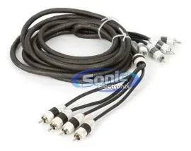 Stinger SI8412 12 Ft 4-Channel 8000 Series RCA Interconnect Cable