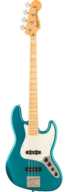 Бас-гитара Squier by Fender Classic Vibe Active '70s Jazz Bass кленовая накладка грифа, Ocean Turquoise
