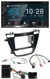 Kenwood DAB TMC USB 2DIN Lenkrad Bluetooth Navigation für Opel Insignia ab 08 sc