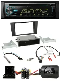 Pioneer DAB Lenkrad CD USB Bluetooth Autoradio für Audi A4 B5 1999-2001