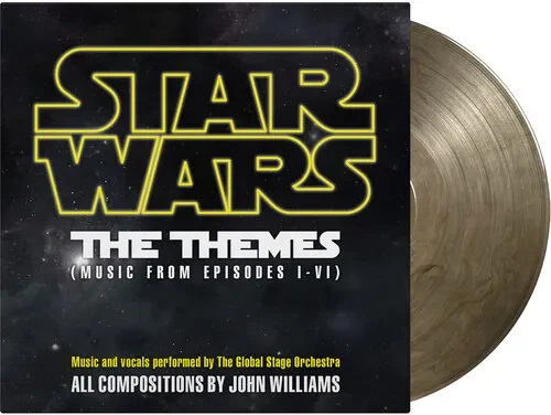 Виниловая пластинка Global Stage Orchest - Star Wars: The Themes - Crystal Clear & Black Vinyl [New